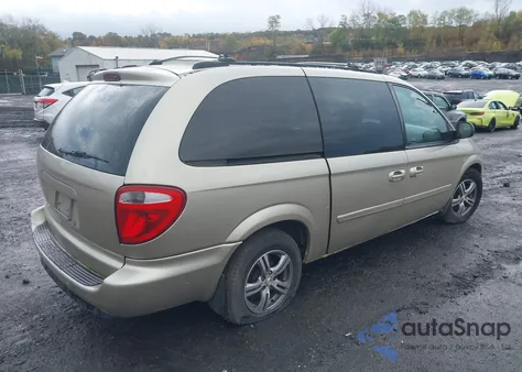 2006 Dodge Grand Caravan Sxt из США, поврежденный, VIN 2D4GP44L06R669215